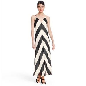 Christopher John Rogers Target Chevron Slip Dress